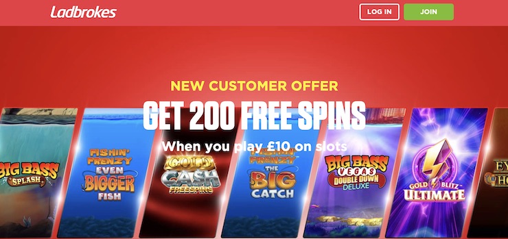 Ladbrokes is our top-ranked casino not on GamStop in the UK.