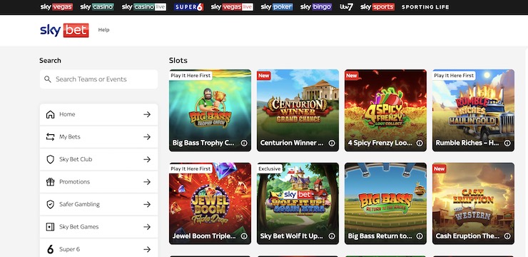 Sky Bet Casino ranks among the most trusted online casinos not on GamStop.